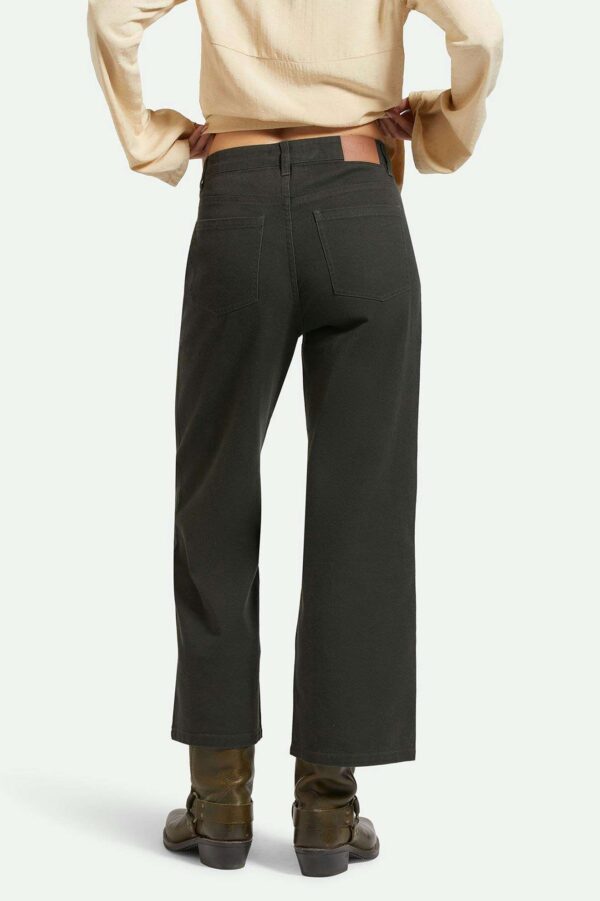 Margo Cropped 5-Pocket Pant - Washed Black - Image 5