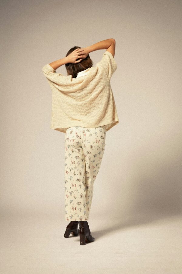 Margo Cropped 5-Pocket Pant - Whitecap - Image 6