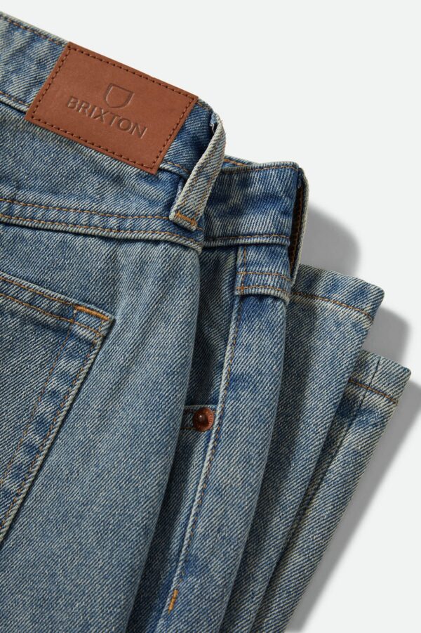 Margo Cropped 5-Pocket Pant - Light Denim - Image 10